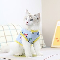 Dog Cat Vest Car Fashion Cool Casual / Daily Outdoor Dog Clothes Puppy Clothes Dog Outfits Soft Yellow Red Costume for Girl and Boy Dog Cotton S M L XL XXL miniinthebox