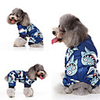 Dog Cat Vest Christmas Puppy Clothes Christmas Dog Clothes Puppy Clothes Dog Outfits Blue Costume for Girl and Boy Dog Polyester Canvas Mixed Material S M L XL