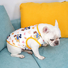 Dog Cat Vest Elegant Adorable Cute Dailywear Casual / Daily Dog Clothes Puppy Clothes Dog Outfits Breathable Light Yellow Black / White White / White Costume for Girl and Boy Dog Fabric S M L XL XXL miniinthebox