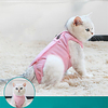 Dog Cat Vest Elegant Adorable Cute Dailywear Casual / Daily Dog Clothes Puppy Clothes Dog Outfits Breathable Yellow Blue Pink Costume for Girl and Boy Dog Polyester S M L miniinthebox