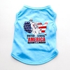 Dog Cat Vest Flag Adorable Sweet Dailywear Casual / Daily Dog Clothes Puppy Clothes Dog Outfits Breathable Yellow Dark Blue Red Costume for Girl and Boy Dog Cotton XS S M L miniinthebox