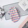 Dog Cat Vest Stripes Elegant Adorable Cute Dailywear Casual / Daily Dog Clothes Puppy Clothes Dog Outfits Breathable Blue Pink Green Costume for Girl and Boy Dog Fabric XS S M L XL miniinthebox