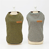 Dog Cat Vest Stripes Leisure Stripes Dailywear Casual / Daily Dog Clothes Puppy Clothes Dog Outfits Breathable Light Yellow Light Green Costume for Girl and Boy Dog Padded Fabric S M L XL XXL miniinthebox