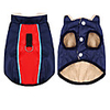 Dog Cat Vest Stylish Winter Dog Clothes Snowproof Black Red Pink Costume Polyester Canvas Mixed Material XS S M L XL XXL
