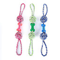 Dog Chew Toys Interactive Toy Ropes Dog Cat Pet Toy 1pc Pet Friendly Cotton Gift