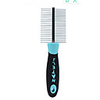 Dog Cleaning Shedding Tools Plastic Alloy Comb Brush Massage Pet Grooming Supplies Yellow Red Pink 1