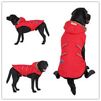 Dog Clothes Winter Waterproof Outdoor Pet Dog Jacket Thicken Warm Dog Coat for Small Medium Large Dog Adjustable Pet Clothes miniinthebox