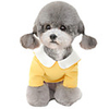 Dog Coat Color Block Casual / Sporty Cute Casual / Daily Winter Dog Clothes Breathable Purple Yellow Blue Costume Cotton S M L XL XXL