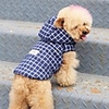 Dog Coat Dog Clothes British Gray Red Blue Cotton Costume For Pets Keep Warm
