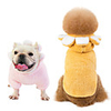Dog Coat Hooded Shirts Tracksuit Solid Colored Thick Velvet Casual / Daily Dog Clothes Puppy Clothes Dog Outfits Warm Yellow Blue Pink Costume for Girl and Boy Dog Fleece S M L XL XXL