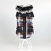 Dog Coat Hoodie Winter Dog Clothes Purple Orange Costume Cotton XS S M L XL
