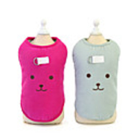 Dog Coat Jacket Bear Cute Funny Casual / Daily Winter Dog Clothes Puppy Clothes Dog Outfits Breathable Yellow Blue Green Costume for Girl and Boy Dog Cotton S M L XL XXL