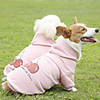 Dog Coat Jacket Cherry Sweet Cute Casual / Daily Outdoor Winter Dog Clothes Puppy Clothes Dog Outfits Breathable Pink Costume for Girl and Boy Dog Cotton XS S M L XL XXL