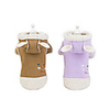 Dog Coat Jacket Rabbit / Bunny Elegant Cute Casual / Daily Winter Dog Clothes Puppy Clothes Dog Outfits Breathable Purple Brown Costume for Girl and Boy Dog Fleece S M L XL XXL