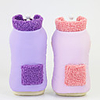 Dog Coat Jacket Solid Colored Cute Thick Velvet Casual / Daily Winter Dog Clothes Puppy Clothes Dog Outfits Breathable Purple Pink Costume for Girl and Boy Dog Fleece S M L XL XXL