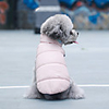 Dog Coat Jacket Solid Colored Ordinary Classic Style Casual / Daily Outdoor Winter Dog Clothes Puppy Clothes Dog Outfits Breathable Black Yellow Pink Costume for Girl and Boy Dog Cotton S M L XL XXL