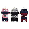 Dog Coat Jacket Stars British Gentle Casual / Daily Winter Dog Clothes Puppy Clothes Dog Outfits Breathable Red Pink Gray Costume for Girl and Boy Dog Fleece S M L XL XXL