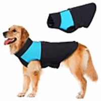 Dog Coat Jacket Vest Color Block Casual / Daily Keep Warm Outdoor Winter Dog Clothes Warm Black / Red White / Red Camouflage Color Costume Baby Small Dog Cotton XS S M L XL XXL