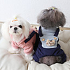Dog Coat Jumpsuit Animal Thick Velvet Casual / Daily Winter Dog Clothes Warm Blue Pink Costume Fabric XS S M L XL