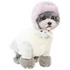 Dog Coat Jumpsuit Color Block Casual / Sporty Fashion Casual / Daily Winter Dog Clothes Breathable Purple Blue Pink Costume Polyster S M L XL XXL