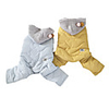 Dog Coat Jumpsuit Color Block Cute Casual / Daily Winter Dog Clothes Puppy Clothes Dog Outfits Breathable Yellow Blue Pink Costume for Girl and Boy Dog Cotton S M L XL XXL