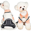 Dog Coat Jumpsuit Geometic Classic Style British Casual / Daily Outdoor Winter Dog Clothes Puppy Clothes Dog Outfits Breathable Pink Green Costume for Girl and Boy Dog Cotton XS S M L XL