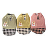 Dog Coat Jumpsuit Plaid Cute Casual / Daily Winter Dog Clothes Puppy Clothes Dog Outfits Breathable Yellow Red Green Costume for Girl and Boy Dog Cotton S M L XL XXL