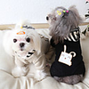 Dog Coat Jumpsuit Rabbit / Bunny Cute Adorable Casual / Daily Outdoor Winter Dog Clothes Puppy Clothes Dog Outfits Breathable Black Beige Costume for Girl and Boy Dog Cotton XS S M L XL