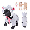 Dog Coat Jumpsuit Solid Colored Casual / Sporty Cute Casual / Daily Winter Dog Clothes Breathable Khaki Gray Costume Fleece XS S M L XL XXL