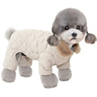 Dog Coat Jumpsuit Solid Colored Casual / Sporty Fashion Casual / Daily Winter Dog Clothes Breathable Pink Gray Costume Polyster S M L XL XXL