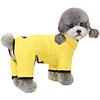 Dog Coat Jumpsuit Solid Colored Casual / Sporty Fashion Casual / Daily Winter Dog Clothes Breathable White Black Yellow Costume Polyster S M L XL XXL