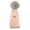 Dog Coat Jumpsuit Solid Colored Classic Style Casual / Daily Outdoor Winter Dog Clothes Puppy Clothes Dog Outfits Breathable Pink Green Gray Costume for Girl and Boy Dog Cotton S M L XL XXL