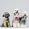 Dog Coat Jumpsuit Solid Colored Classic Style Cute Casual / Daily Outdoor Winter Dog Clothes Puppy Clothes Dog Outfits Breathable Blue Pink Green Costume for Girl and Boy Dog Cotton S M L XL XXL