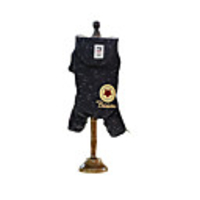 Dog Coat Jumpsuit Stars British Gentle Casual / Daily Winter Dog Clothes Puppy Clothes Dog Outfits Breathable Black Costume for Girl and Boy Dog Fleece S M L XL