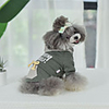 Dog Coat Letter Number Classic Style Casual / Daily Outdoor Winter Dog Clothes Puppy Clothes Dog Outfits Breathable Red Blue Green Costume for Girl and Boy Dog Cotton S M L XL XXL