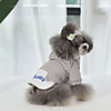 Dog Coat Letter Number Classic Style Cute Casual / Daily Outdoor Winter Dog Clothes Puppy Clothes Dog Outfits Breathable Blue Pink Gray Costume for Girl and Boy Dog Fleece S M L XL