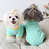 Dog Coat Pajamas Simple Cute Adorable Casual / Daily Outdoor Winter Dog Clothes Puppy Clothes Dog Outfits Breathable Yellow Blue Costume for Girl and Boy Dog Fabric XS S M L XL