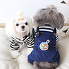 Dog Coat Sailor Classic Style British Casual / Daily Outdoor Winter Dog Clothes Puppy Clothes Dog Outfits Breathable Black Blue Costume for Girl and Boy Dog Cotton XS S M L XL