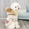 Dog Coat Solid Colored Casual / Sporty Fashion Casual / Daily Winter Dog Clothes Breathable Yellow Blue Beige Costume Polyster S M L XL XXL