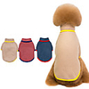 Dog Coat Solid Colored Cute Casual / Daily Winter Dog Clothes Warm Red Beige Dark Blue Costume Cotton S M L XL XXL