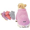 Dog Coat Solid Colored Thick Velvet Casual / Daily Winter Dog Clothes Warm Purple Orange Gray Costume Cotton S M L XL XXL
