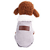 Dog Coat Stripes Casual / Sporty Cute Casual / Daily Winter Dog Clothes Breathable Blue Pink Gray Costume Fleece XS S M L XL