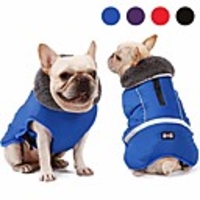 dog coat supplement,  dog tutleneck coats apparel,  pet waterproof windproof cloth dogs dogs warm classic soft vest jackets,  puppy warm winter coats for small medium large dogs