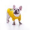 Dog Coat Sweater Letter Number Casual / Sporty Cute Casual / Daily Winter Dog Clothes Breathable Yellow Red Blue Costume Cotton XS S M L XL XXL