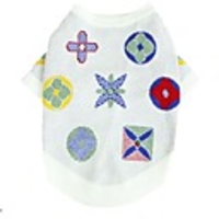 Dog Coat Sweater Printed Fashion Cute Casual / Daily Winter Dog Clothes Puppy Clothes Dog Outfits Breathable White Costume for Girl and Boy Dog Knitted XS S M L XL XXL