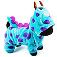 Dog Coat Sweater Sweatshirt Jeans Casual / Daily Sports Funny Outdoor Winter Dog Clothes Blue Costume Cotton XXS XS S M L