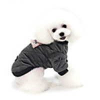 Dog Coat Sweatshirt Solid Colored Casual / Sporty Fashion Casual / Daily Winter Dog Clothes Breathable Black Pink Costume Cotton S M L XL XXL