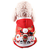 Dog Coat Vest Christmas Christmas Halloween Christmas Outdoor Winter Dog Clothes Puppy Clothes Dog Outfits Red / Green Costume for Girl and Boy Dog Acrylic Fibers XS S M L XL XXL