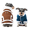 Dog Coat Vest Color Block Casual / Sporty Cute Casual / Daily Winter Dog Clothes Breathable Red Blue Coffee Costume Fleece XS S M L XL XXL