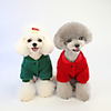 Dog Coat Vest Elk Casual / Sporty Cute Casual / Daily Winter Dog Clothes Breathable Red Green Costume Polyster S M L XL XXL